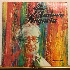 Andres Segovia ...The Unique Art of... Vinyl Lp
